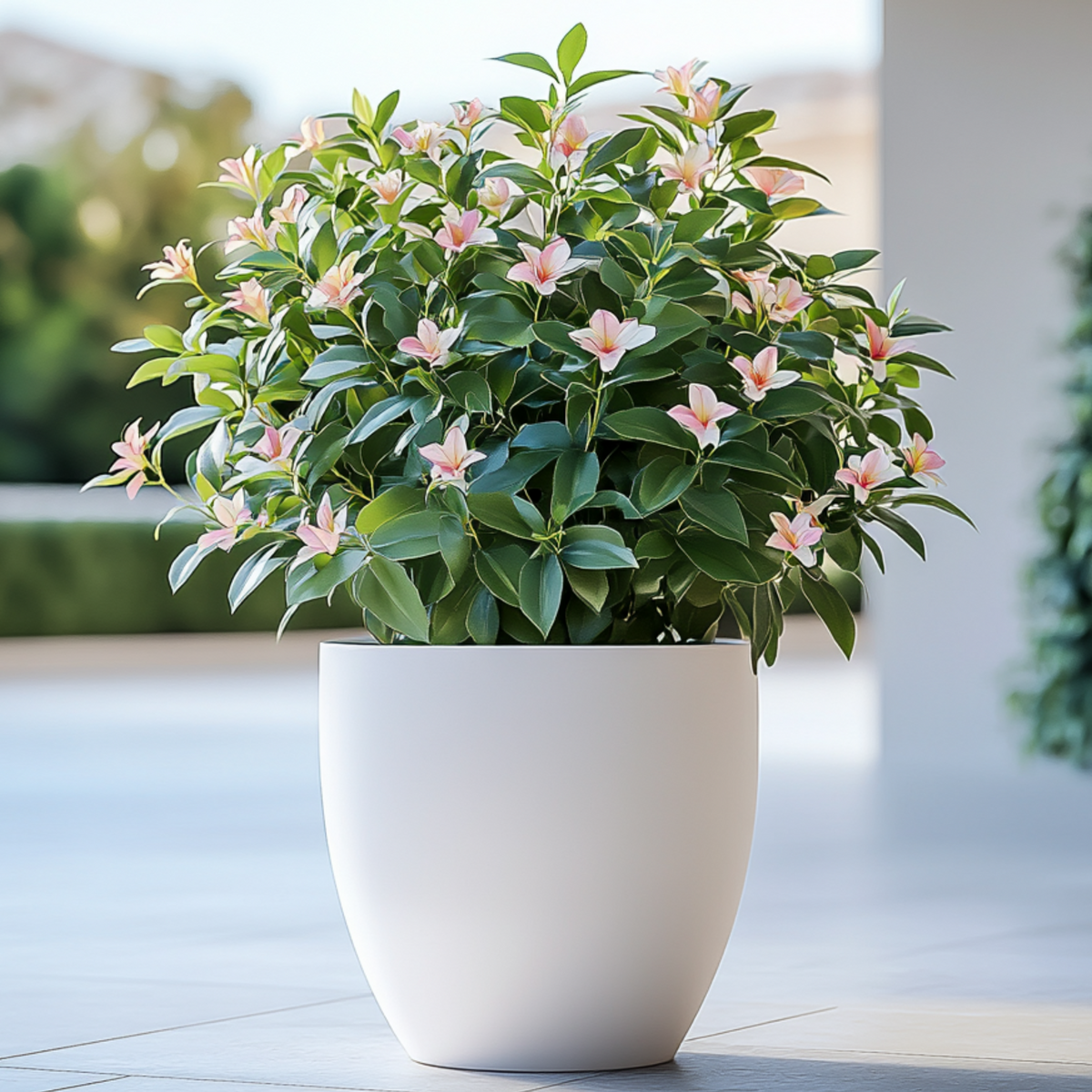 PLANT IN A BOX Jasmin étoilé - Set de 3 - Jasminum 'Summer Scent' - Hauteur 25-40cm - ⌀9cm