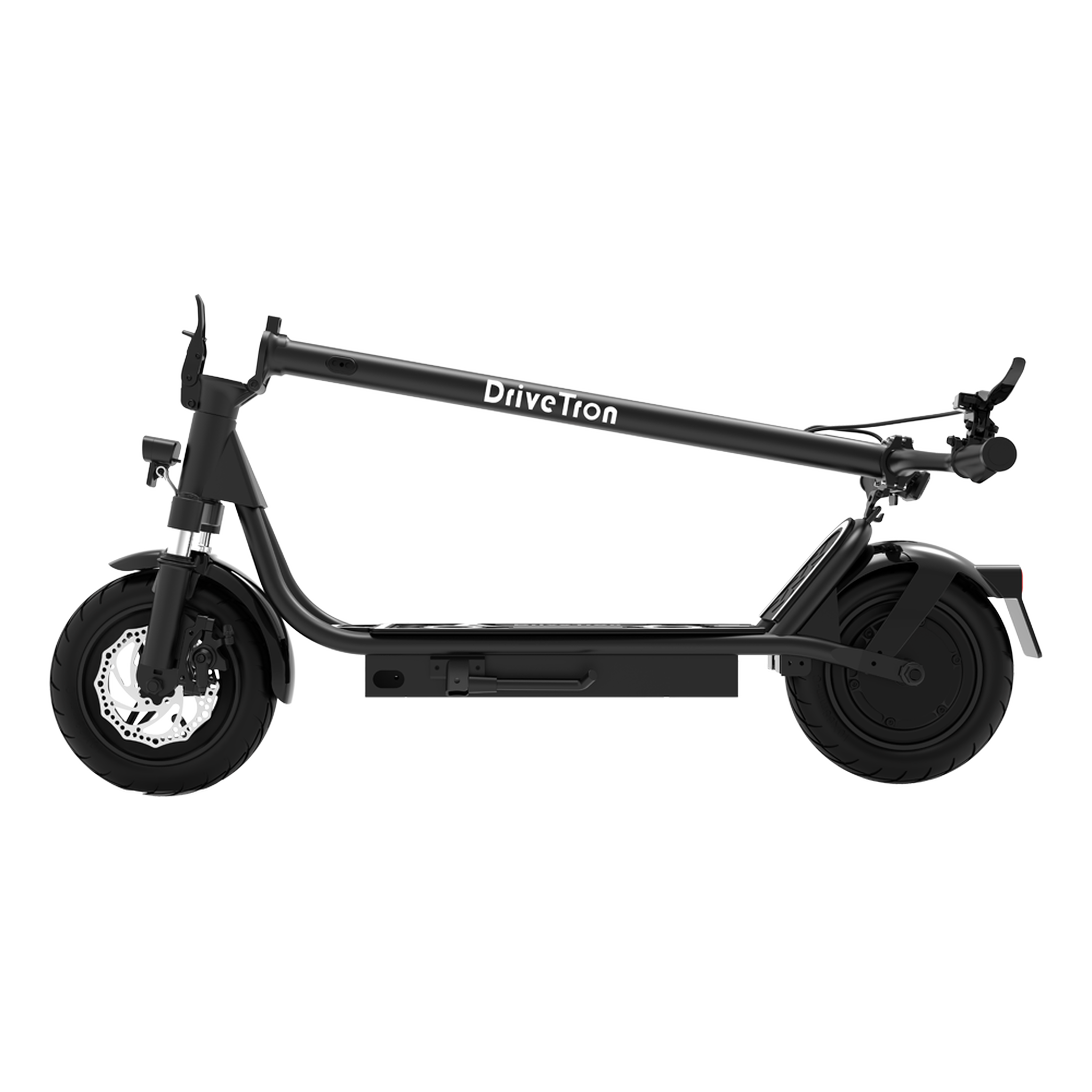Voir la diapositive 2 : DRIVETRON Trottinette électrique drivetron dt01, pneus 10  à chambre à air, 36 v 13 ah, noire