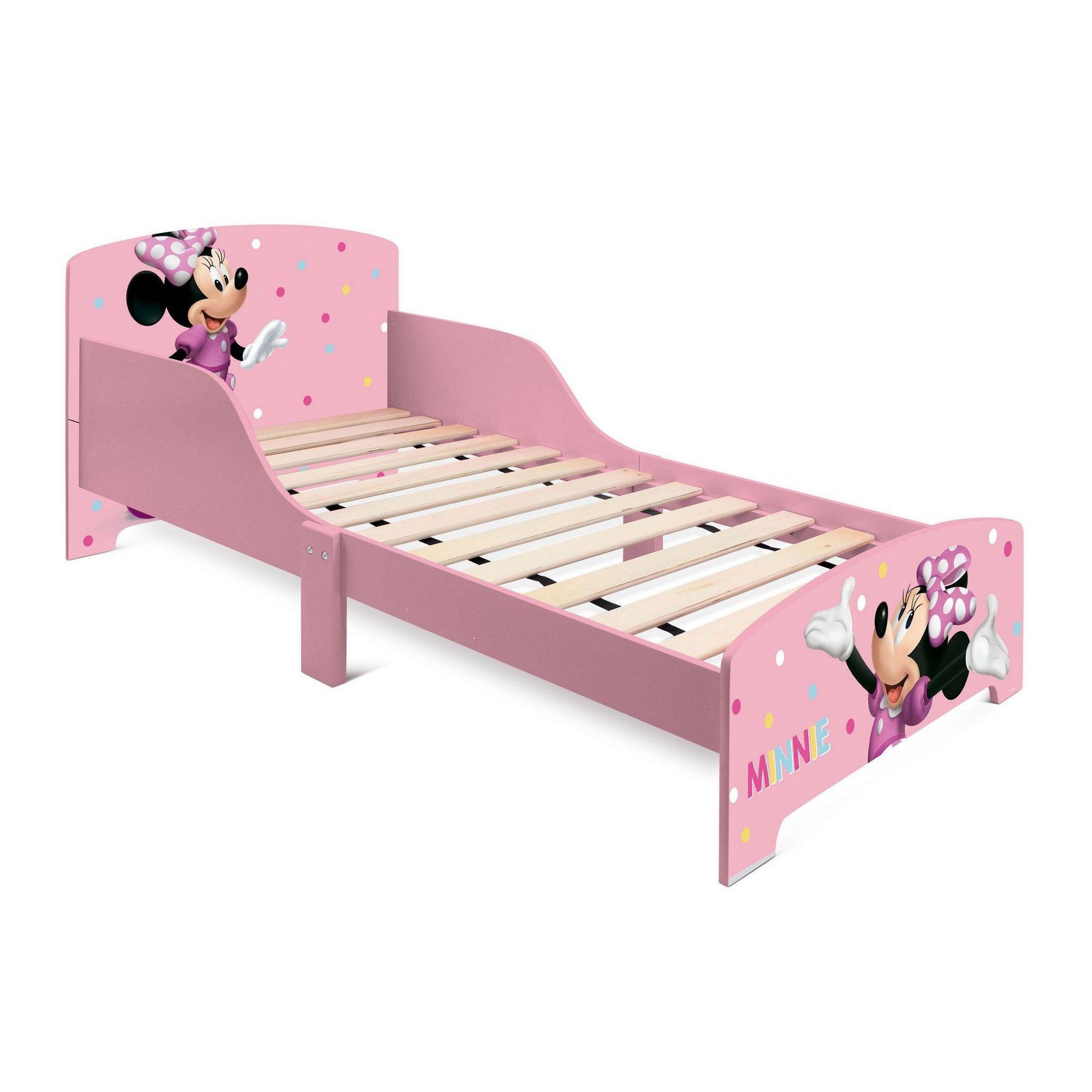 MINNIE Lit enfant minnie 70x140 cm - mdf rose