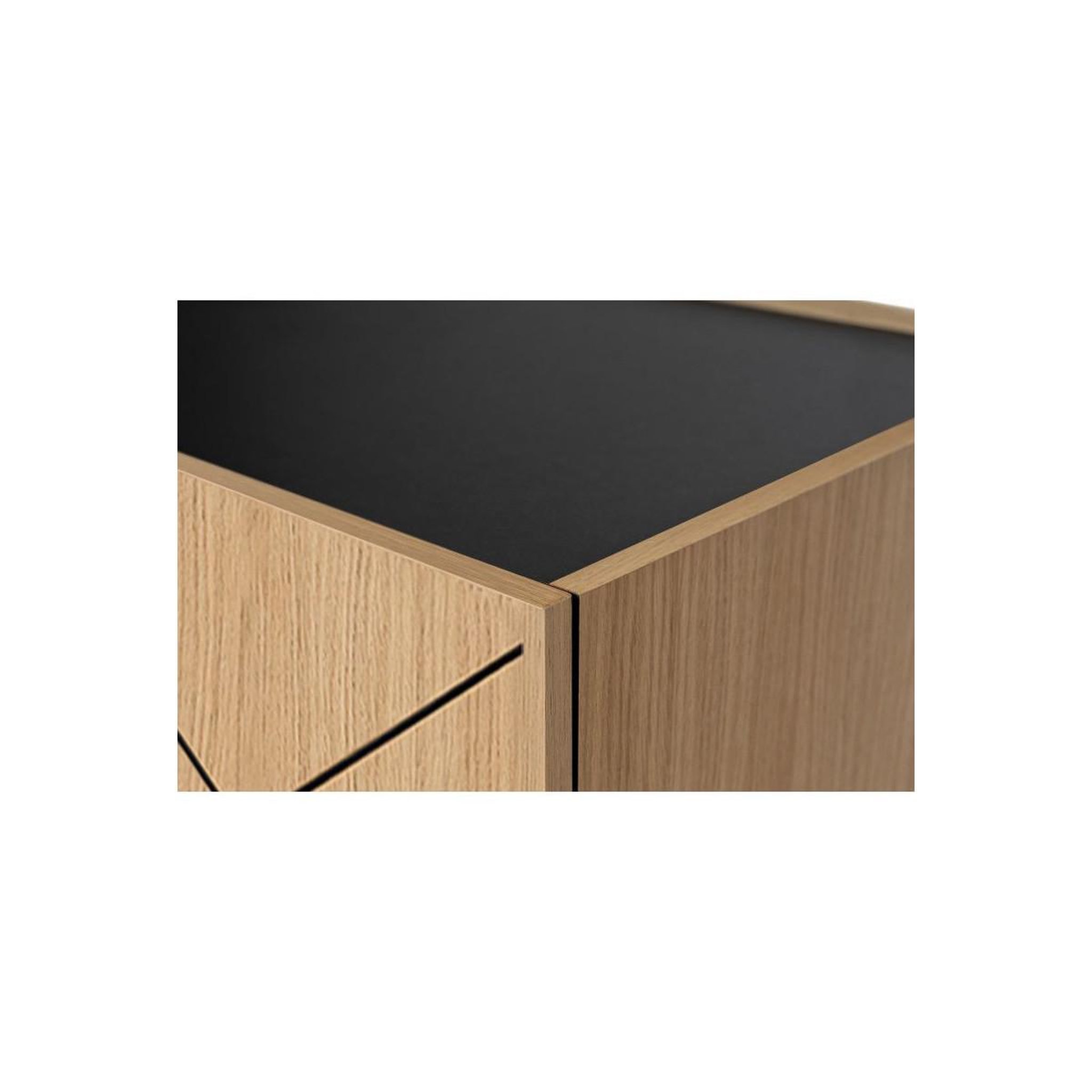 Voir la diapositive 6 : Paris Prix Buffet design en bois massif  porto  175cm chêne
