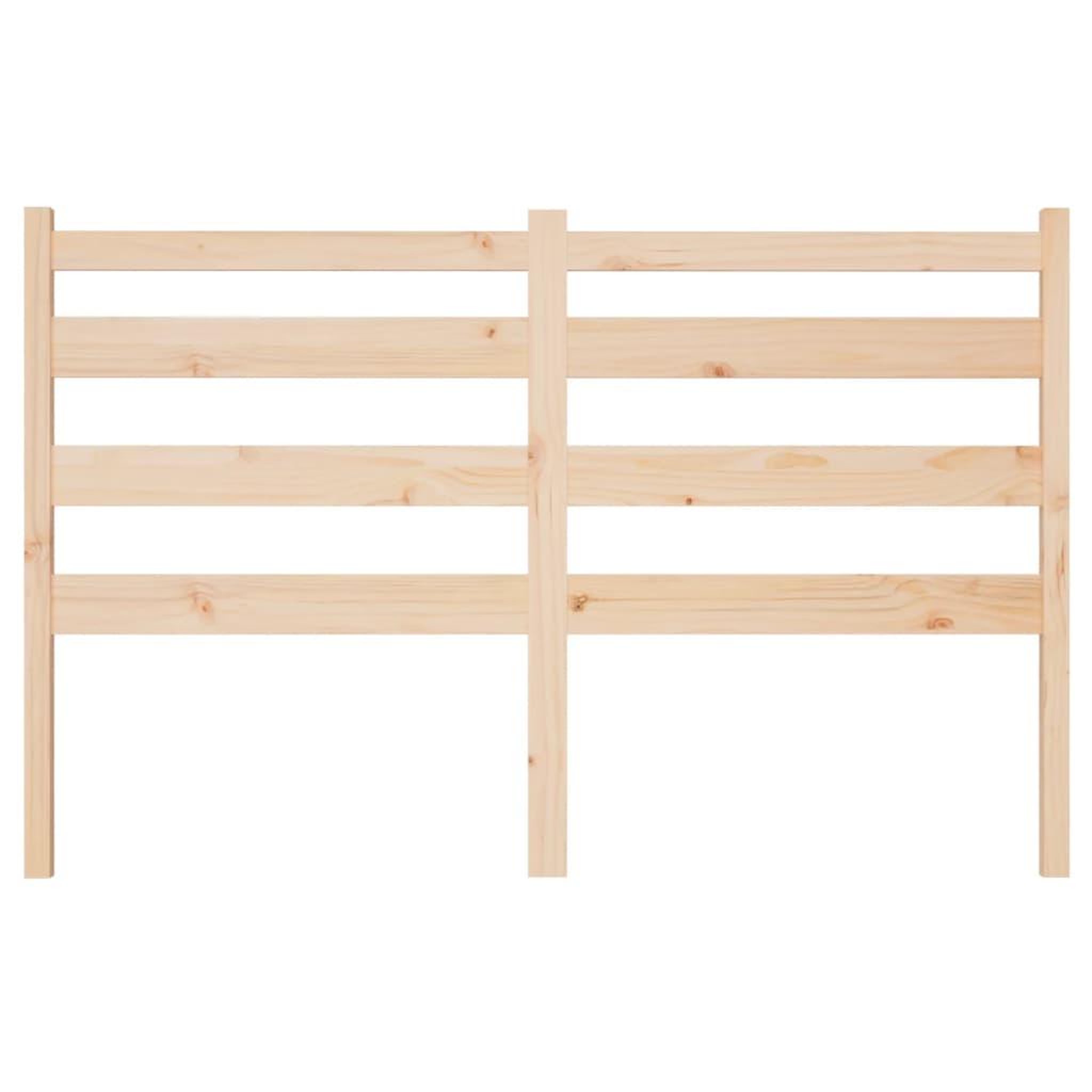 Voir la diapositive 4 : VIDAXL Tete de lit 146x4x100 cm Bois massif de pin