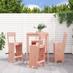 VIDAXL Ensemble de bar de jardin 5 pcs bois massif de Douglas