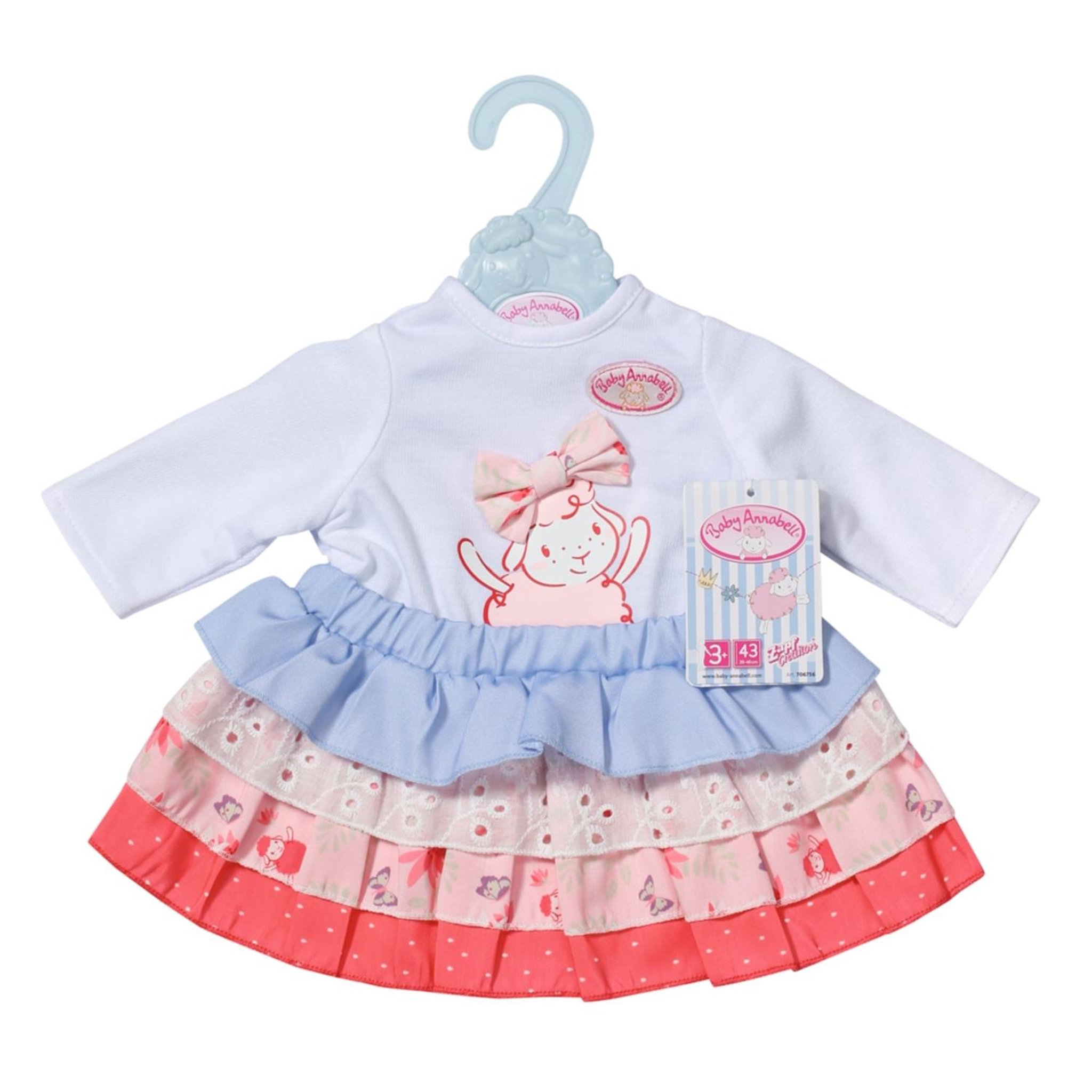 Voir la diapositive 4 : Zapf Creation Baby Annabell Ensemble avec Jupe pour poupée 43 cm