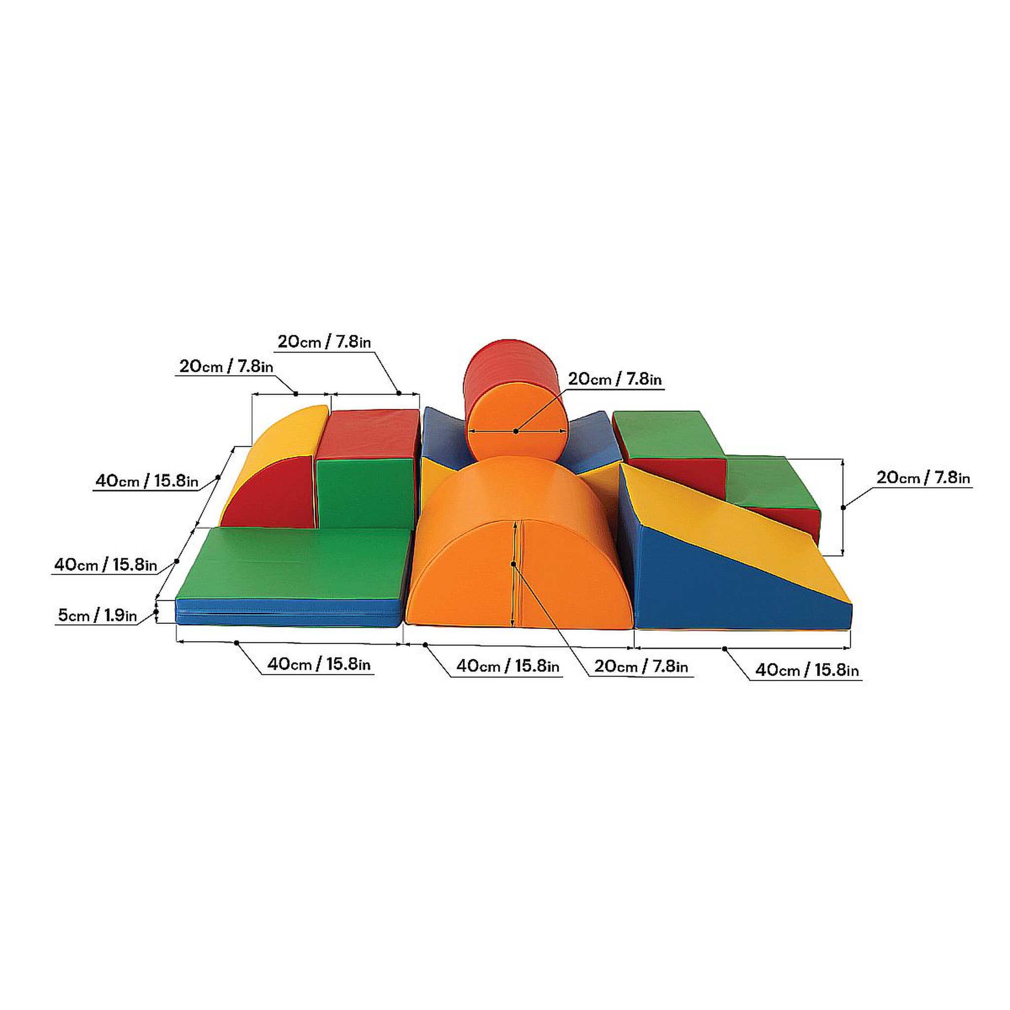 Voir la diapositive 2 : IGLU Ensemble blocs Set33 honey