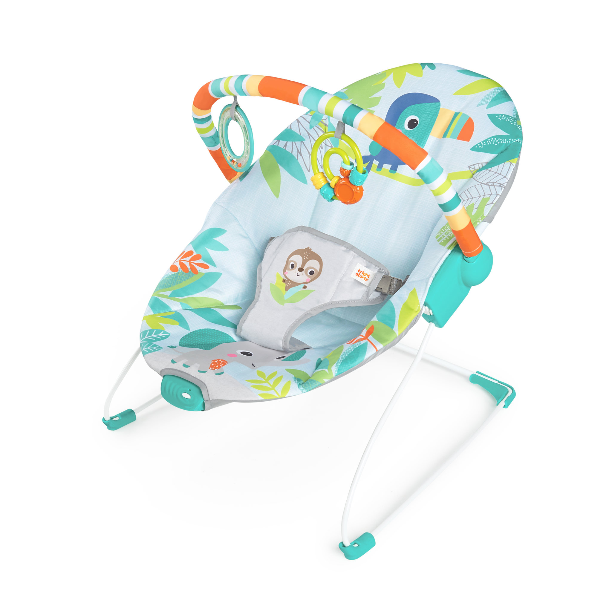 Voir la diapositive 1 : Bright Starts Transat bébé vibrant Rainforest Vibes