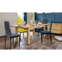 Voir la diapositive 5 : Lot de 4 chaises en velours JUNE