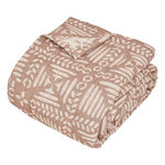 ATMOSPHERA Dessus de Lit  Nuvia  240x260cm Terracotta