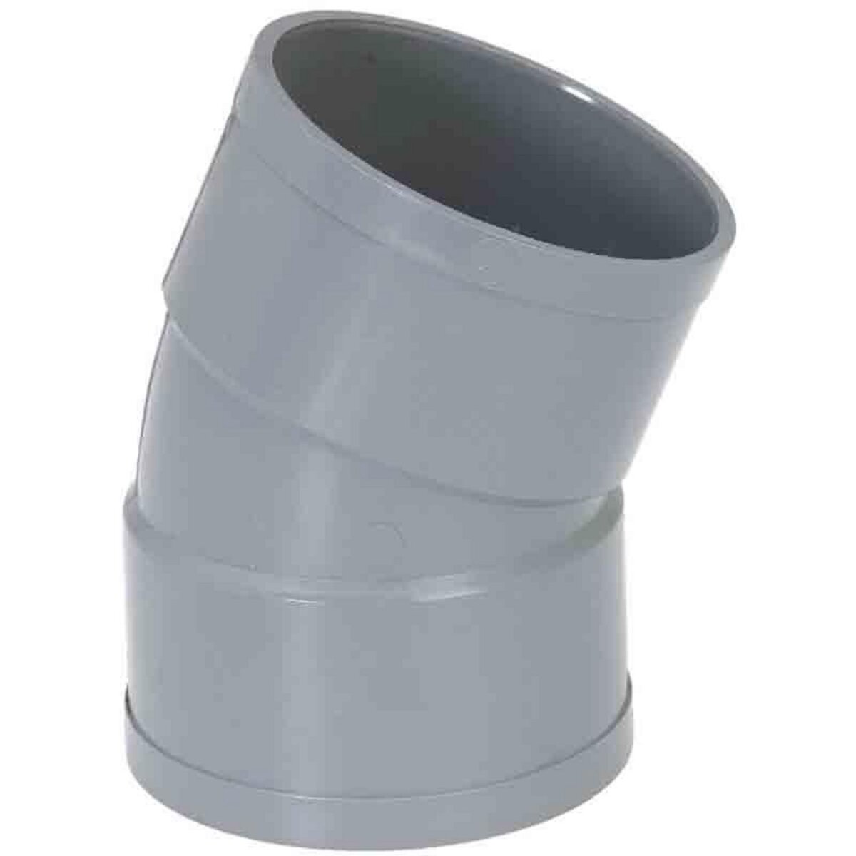 GIRPI Coude d'évacuation à 22°30 femelle/femelle Ø 80 mm