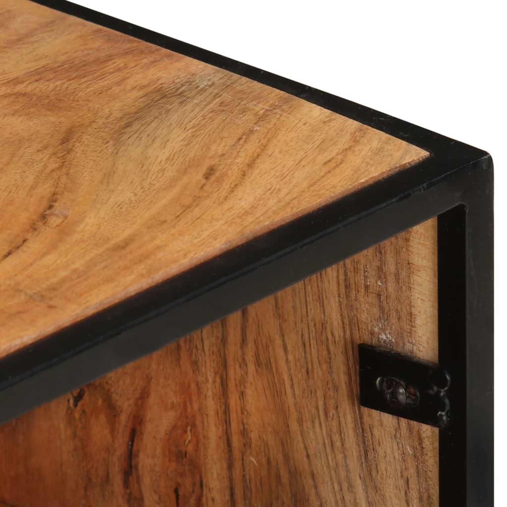 Voir la diapositive 5 : VIDAXL Meuble TV 110x30x45 cm Bois d'acacia massif