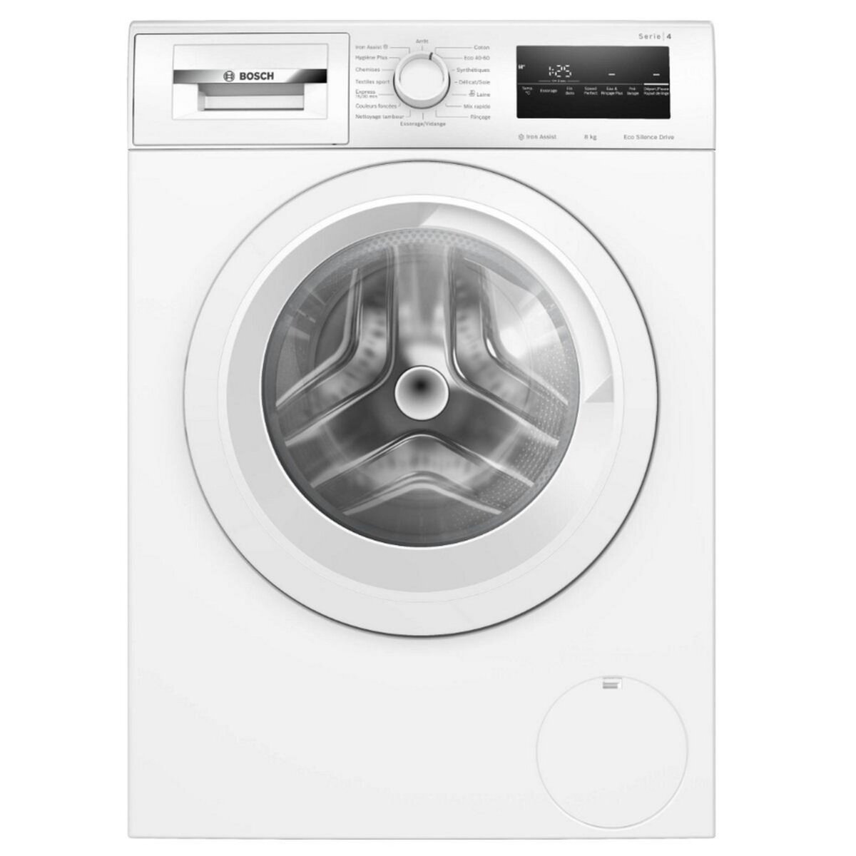 BOSCH Lave-linge frontal 8kg 1200 tours/min blanc - WAN24228FR
