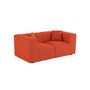 Voir la diapositive 3 : LISA DESIGN Arty - canapé modulable 2 places - en tissu mailles 3d