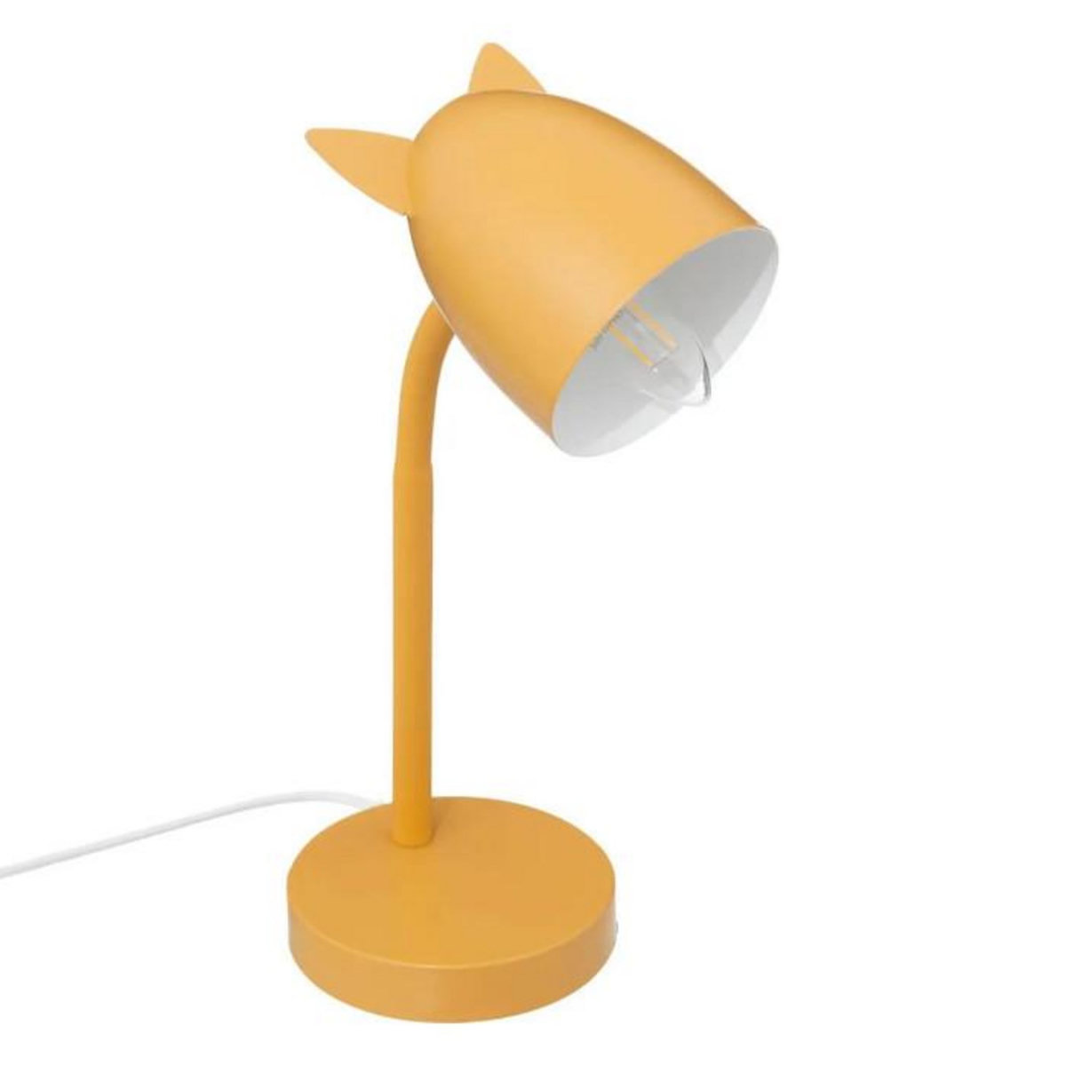 Atmosphera Kids Lampe à Poser en Métal  Oreilles  31cm Ocre