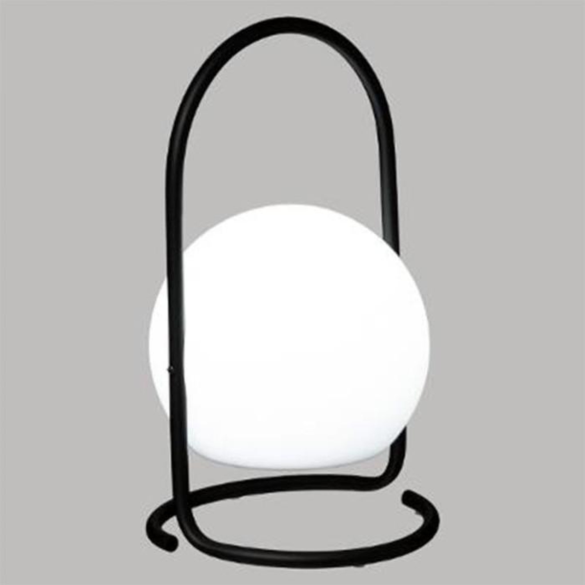 Voir la diapositive 2 : Paris Prix Lampe à Poser d'Extérieur  Pia  29cm Blanc