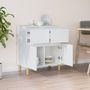 Voir la diapositive 3 : VIDAXL Buffet Blanc 60x35x70 cm Bois d'ingenierie