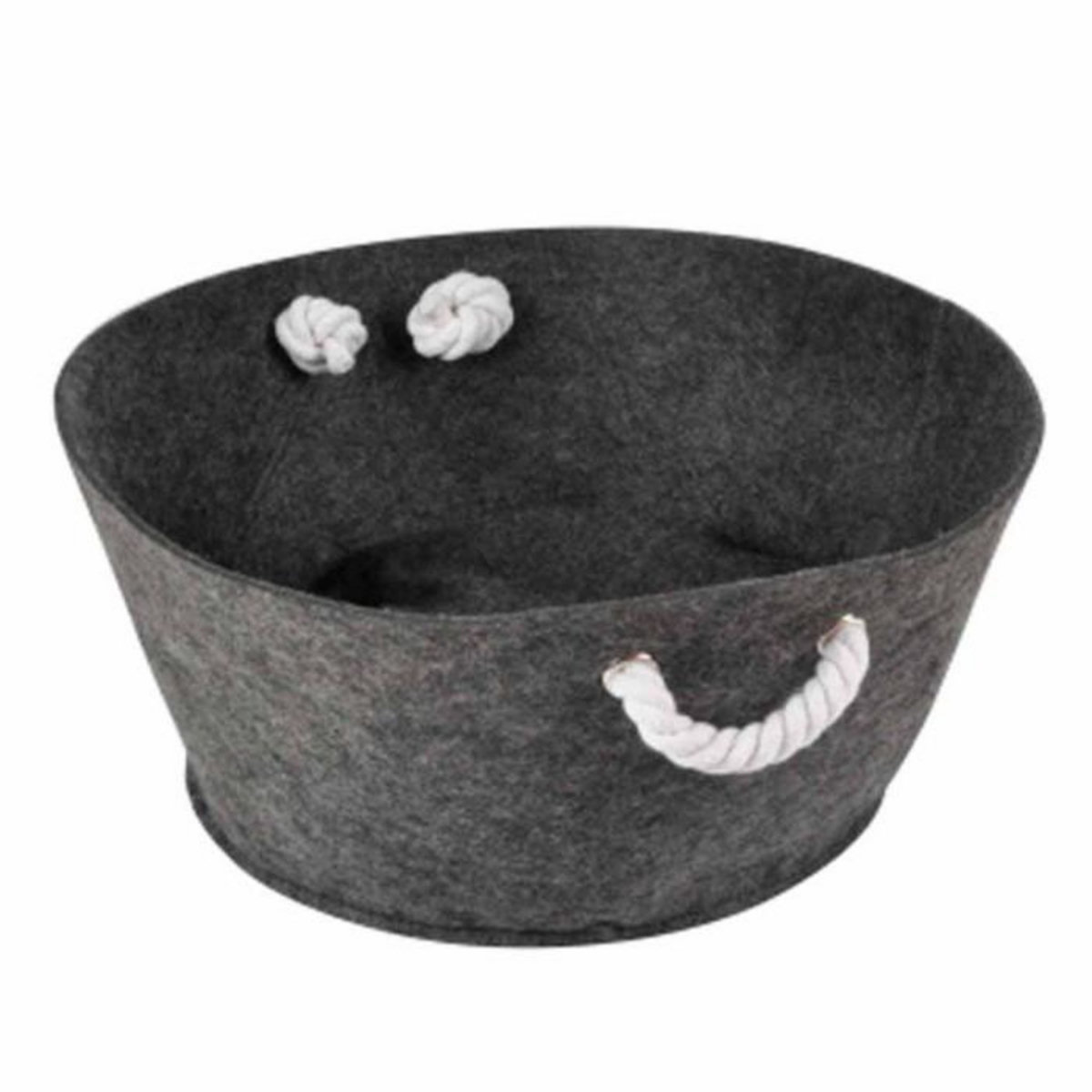 Paris Prix Panier pour Chien & Chat  Anses en Corde  40cm Anthracite