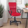 Voir la diapositive 2 : IDIMEX Chaise de bureau JOGO assise pivotante