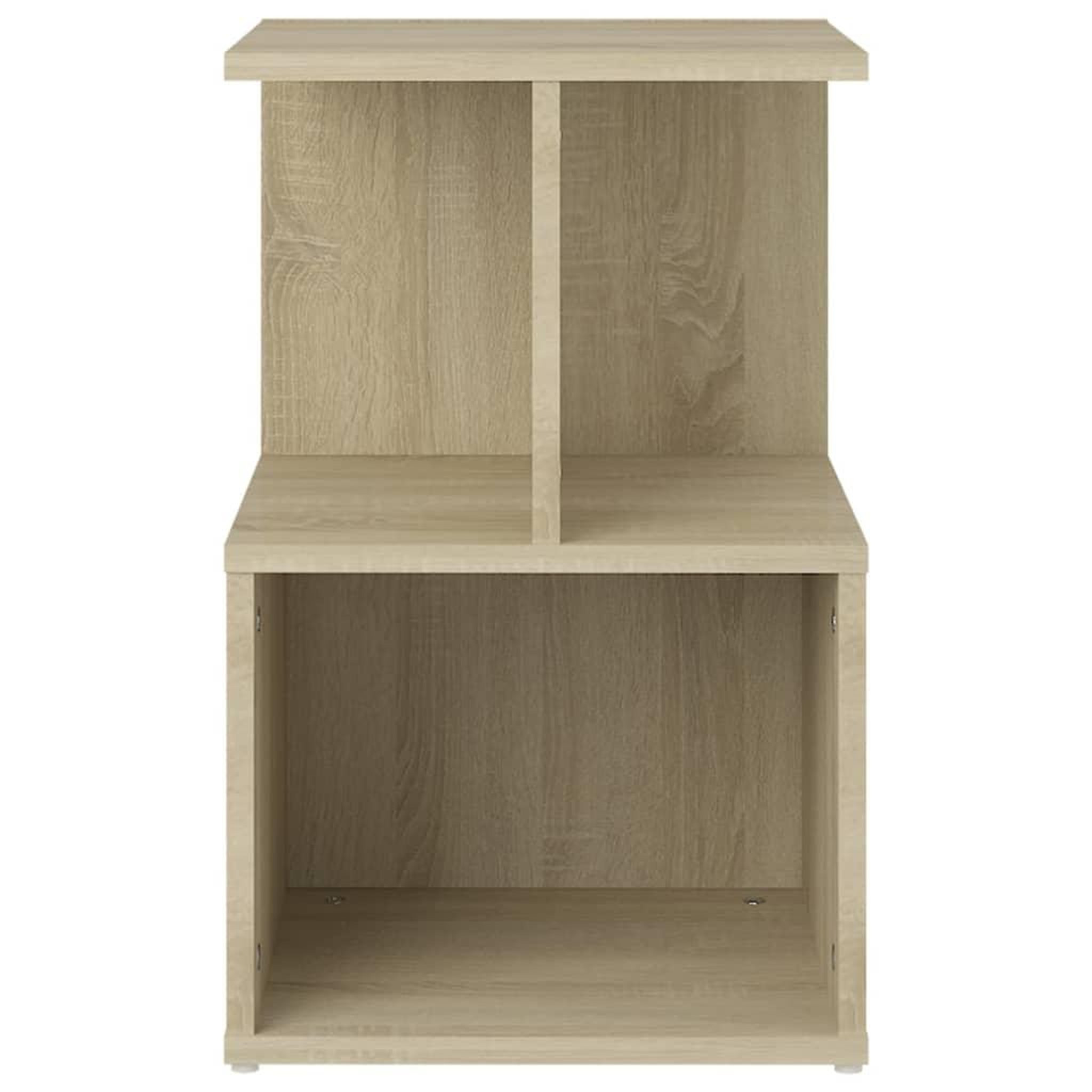Voir la diapositive 4 : VIDAXL Tables de chevet 2pcs Chene sonoma 35x35x55cm bois d'ingenierie
