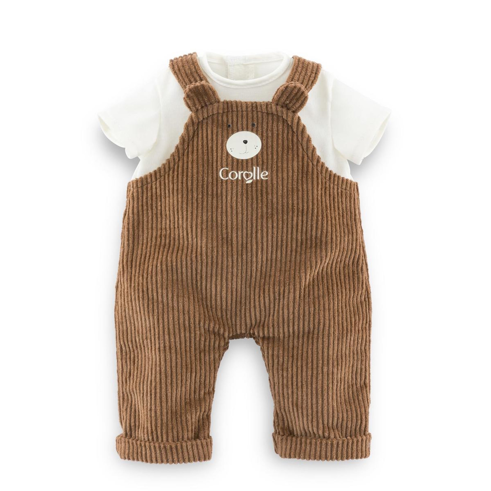Corolle T-Shirt et Salopette Ours Petit Explorateur pour poupon 36 cm