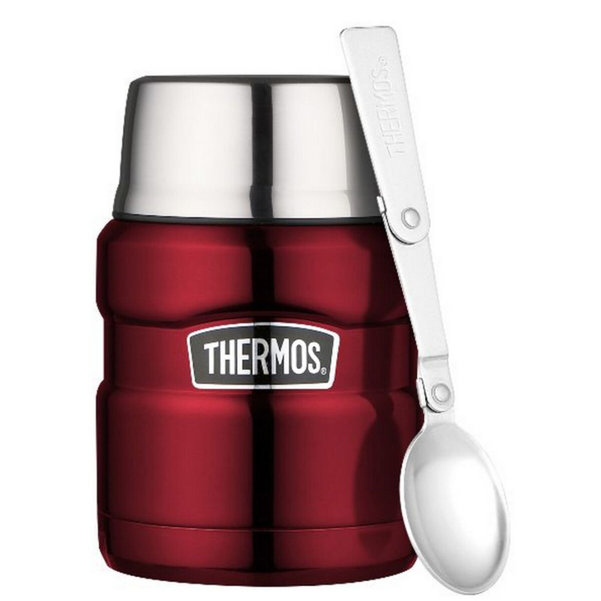 Thermos Boite alimentaire isotherme 0.45l rouge - 184807