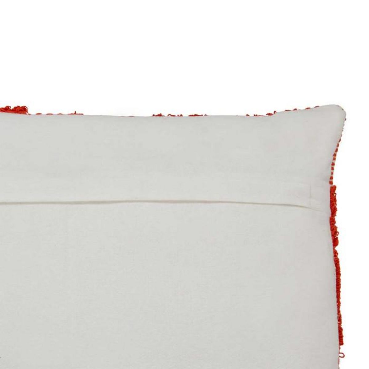 ATMOSPHERA Coussin Déco Tufté  Poppy  38x58cm Orange