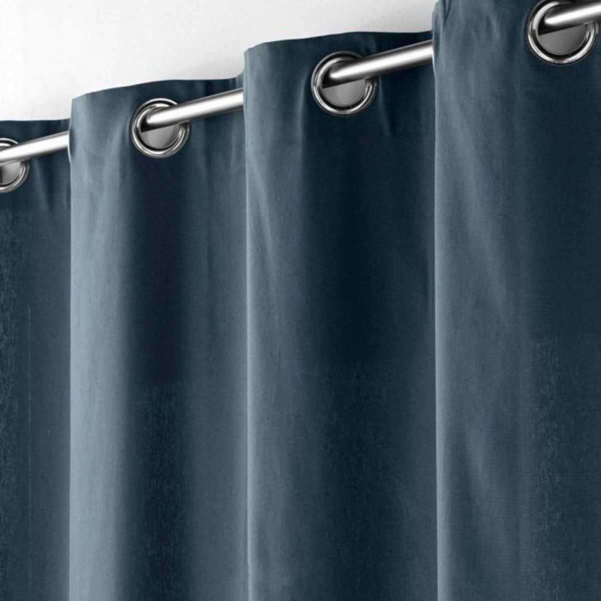 Paris Prix Rideau à Oeillets  Panama  140x240cm Bleu Marine