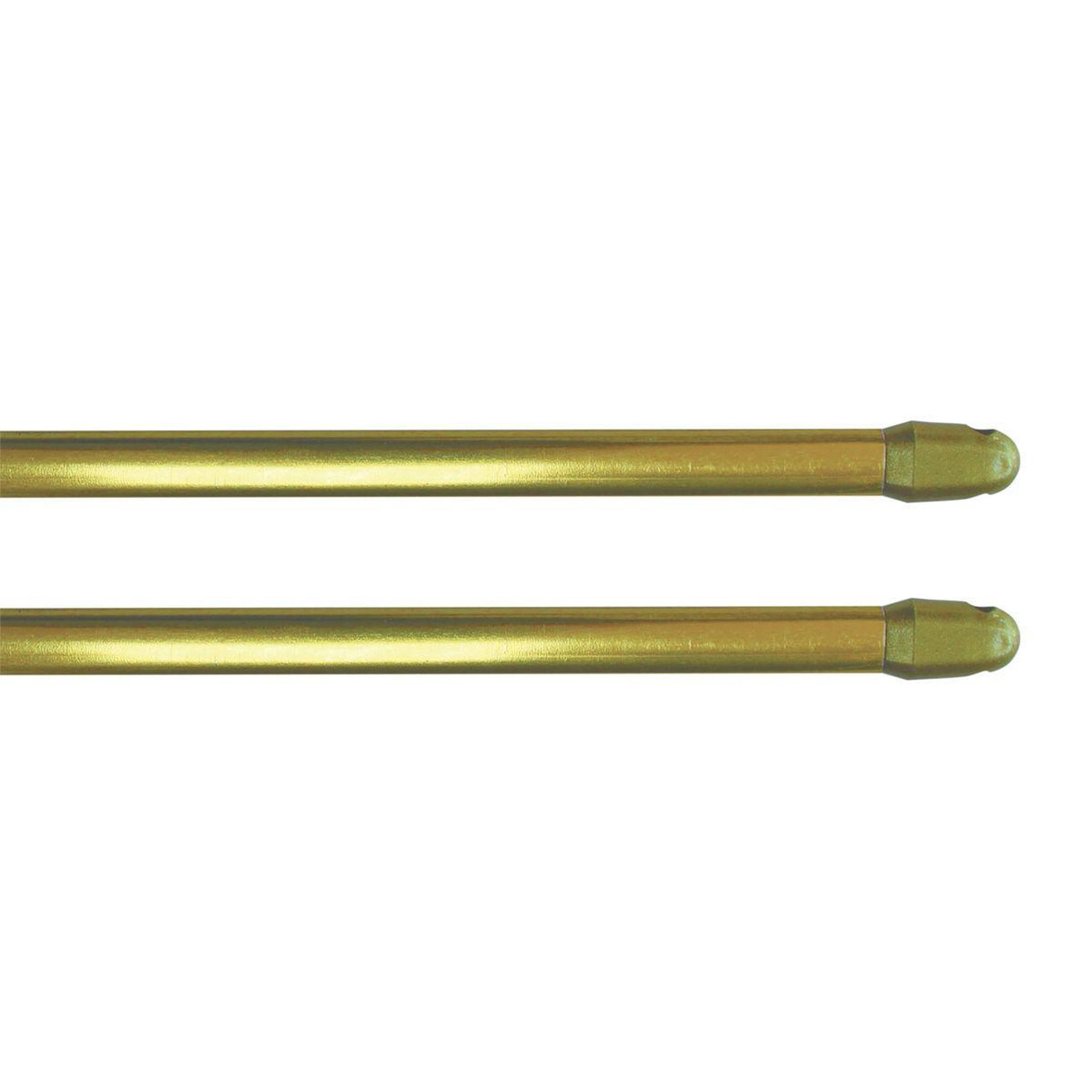 Douceur d'Intérieur Lot de 2 tringles extensibles  lio  100-140cm or