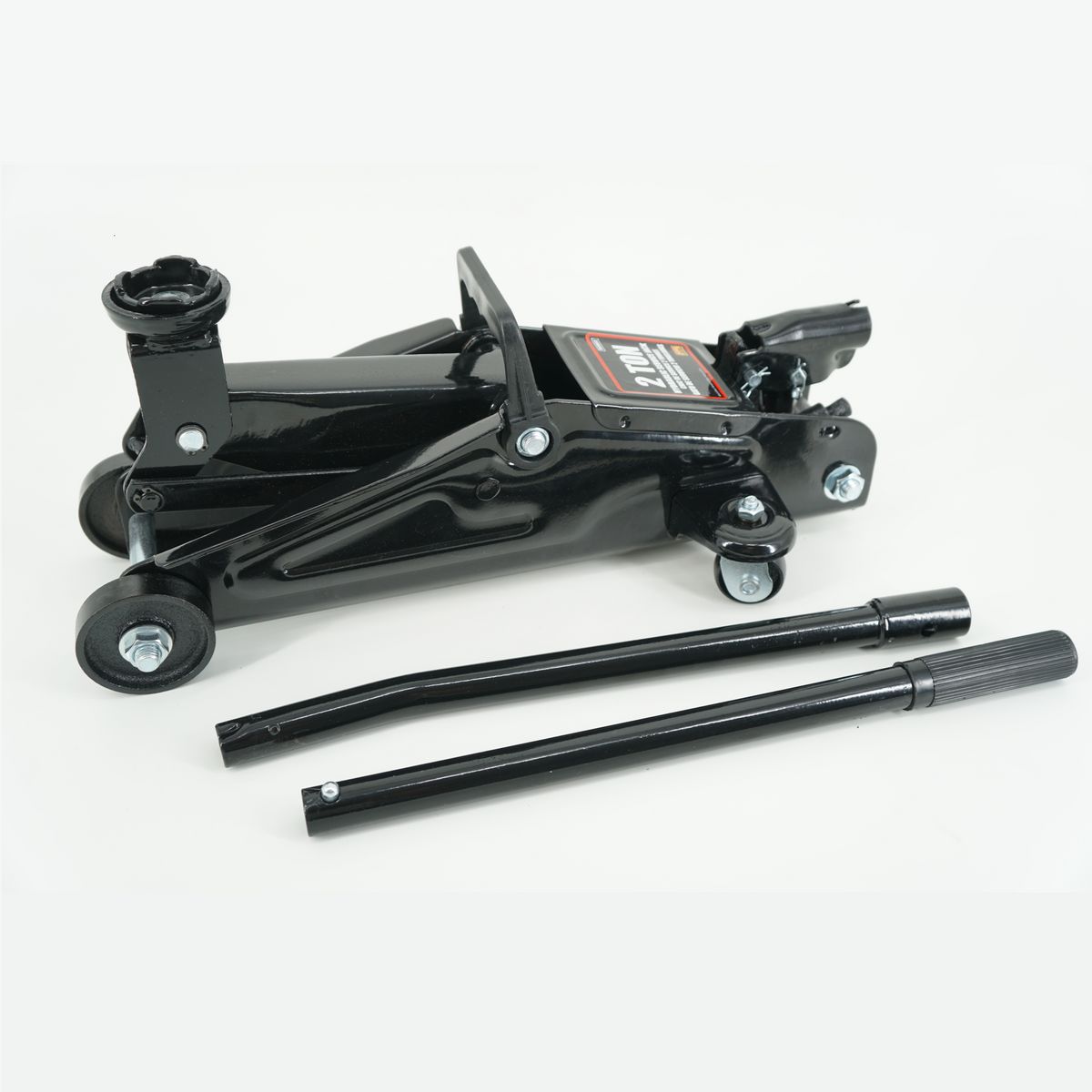 Cric rouleur hydraulique en acier galvanisé - 2T