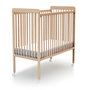 Voir la diapositive 4 : WEBABY Lit bébé coulissant en bois ESSENTIEL 60 x 120 cm