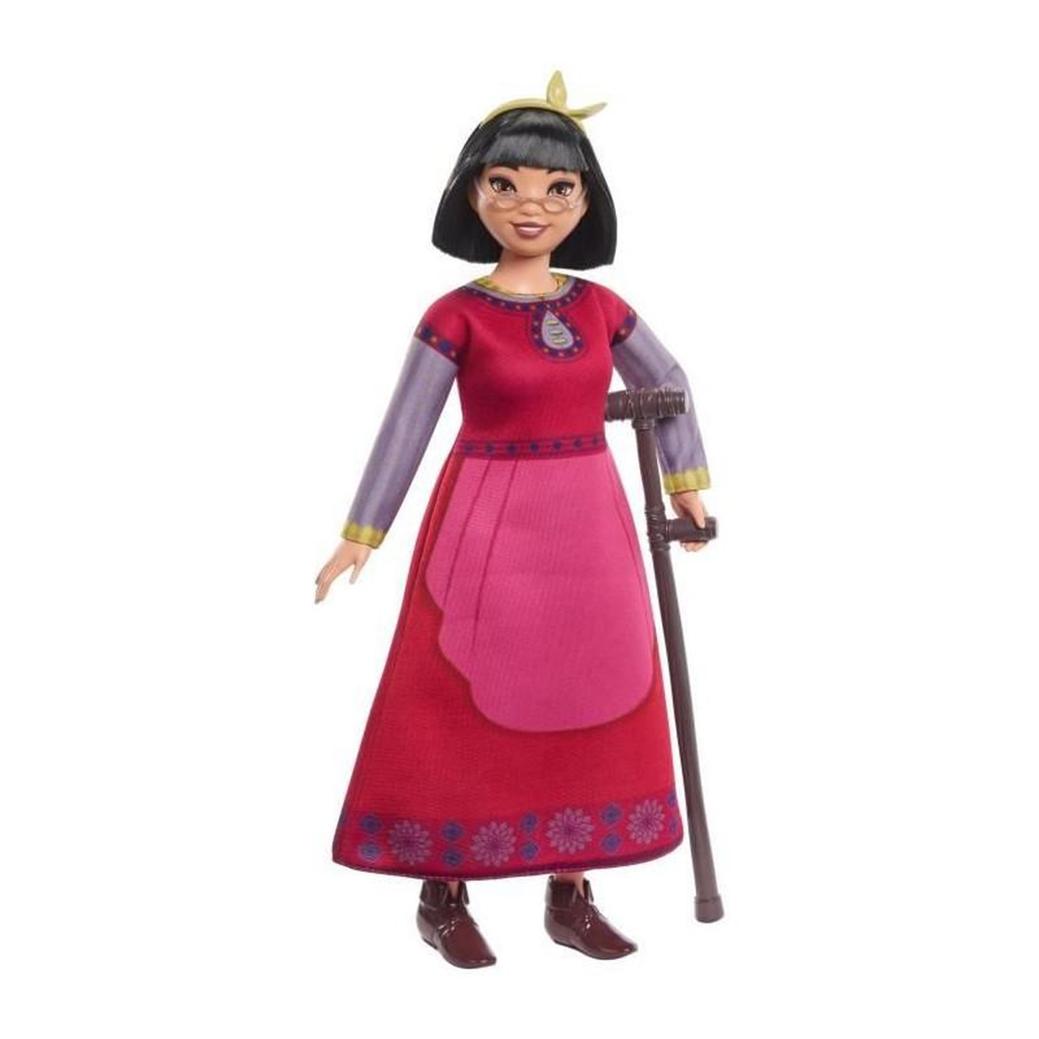 MATTEL Poupée mannequin Disney - MATTEL - POUPEE D-XIN - Robe rouge - 7 points d'articulation