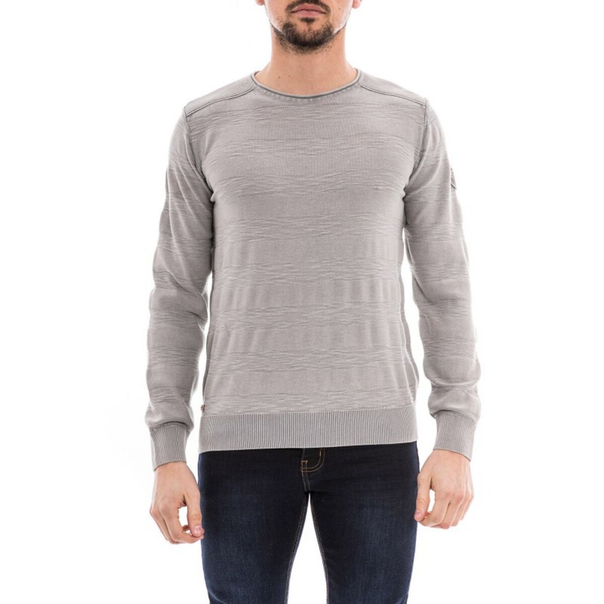 Ritchie pull col rond pur coton adalys
