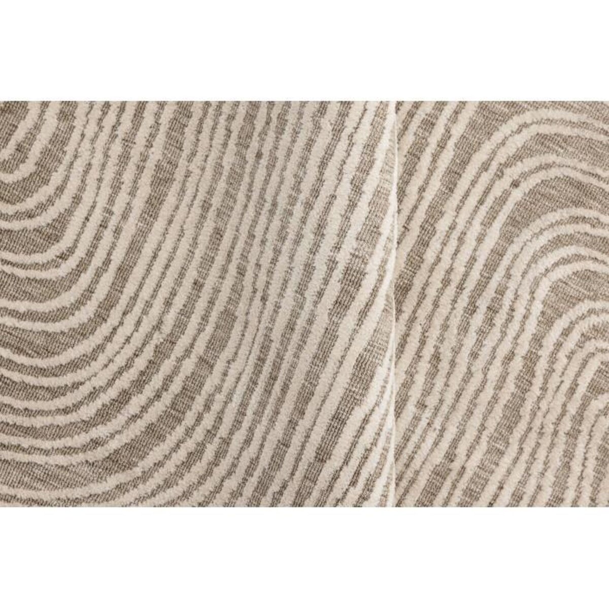 Paris Prix Tapis Déco Rond  Melle  200cm Beige