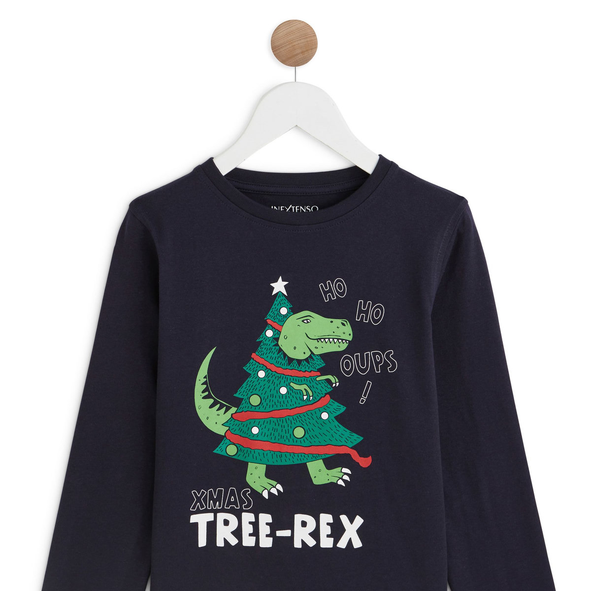 IN EXTENSO T-shirt manches longues de noël garçon