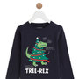 Voir la diapositive 3 : IN EXTENSO T-shirt manches longues de noël garçon