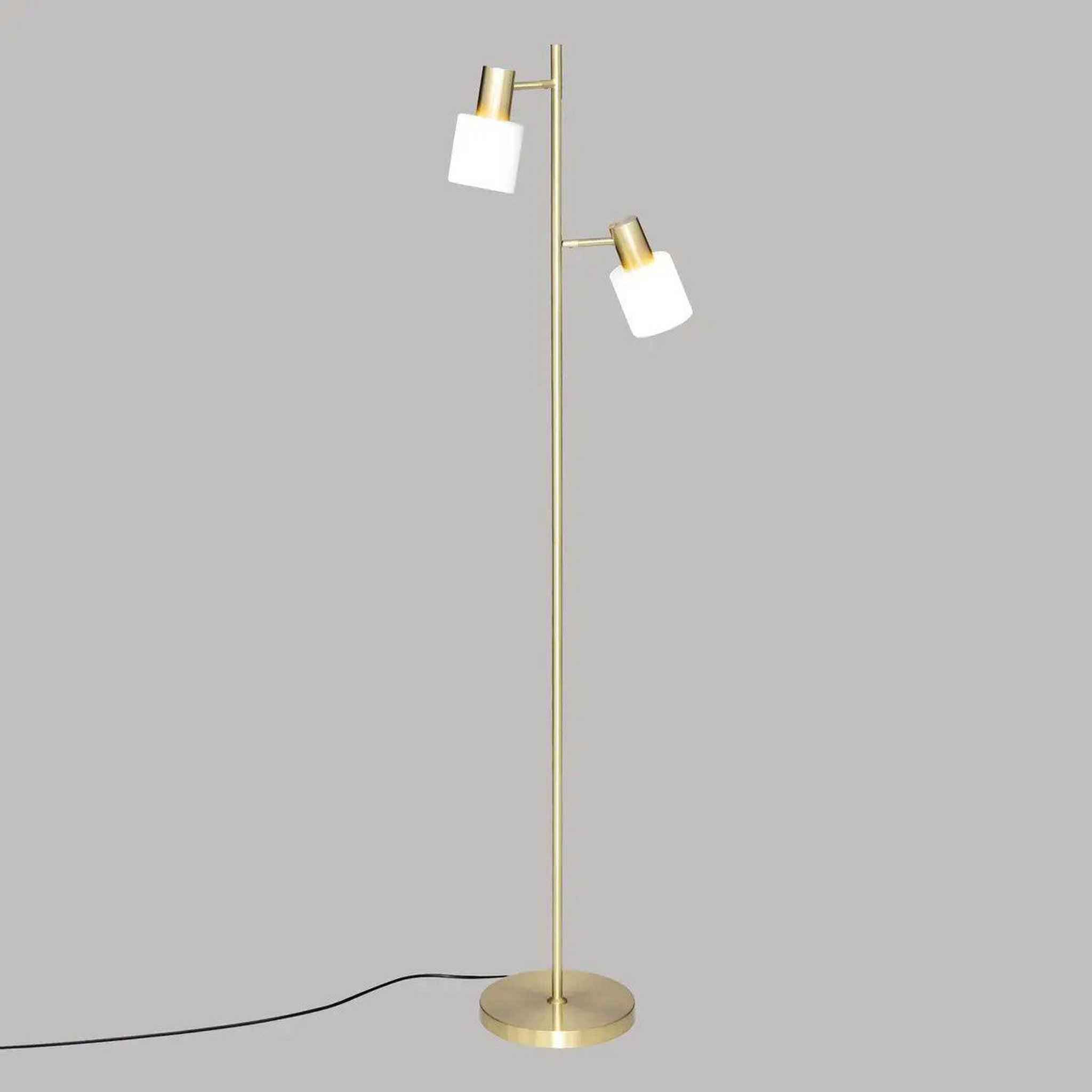 Voir la diapositive 4 : ATMOSPHERA Lampadaire design en métal  tais  143cm or