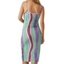 Voir la diapositive 2 : MAMALICIOUS Robe de Maternité Vert/Violet Femme Mamalicious 20019168