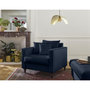 Voir la diapositive 2 : BEST MOBILIER Flamingo - fauteuil en velours