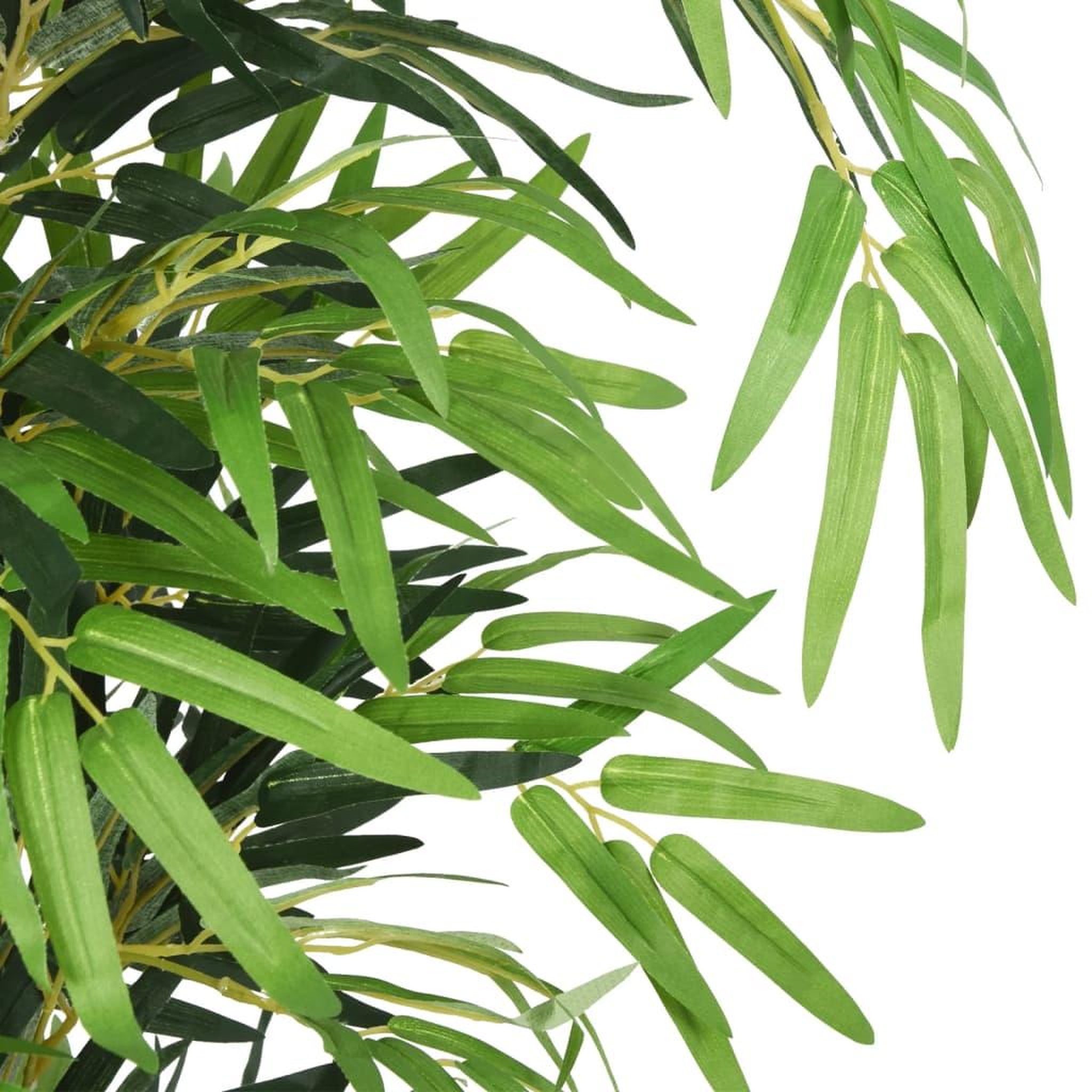 Voir la diapositive 2 : VIDAXL Bambou artificiel 1605 feuilles 180 cm vert