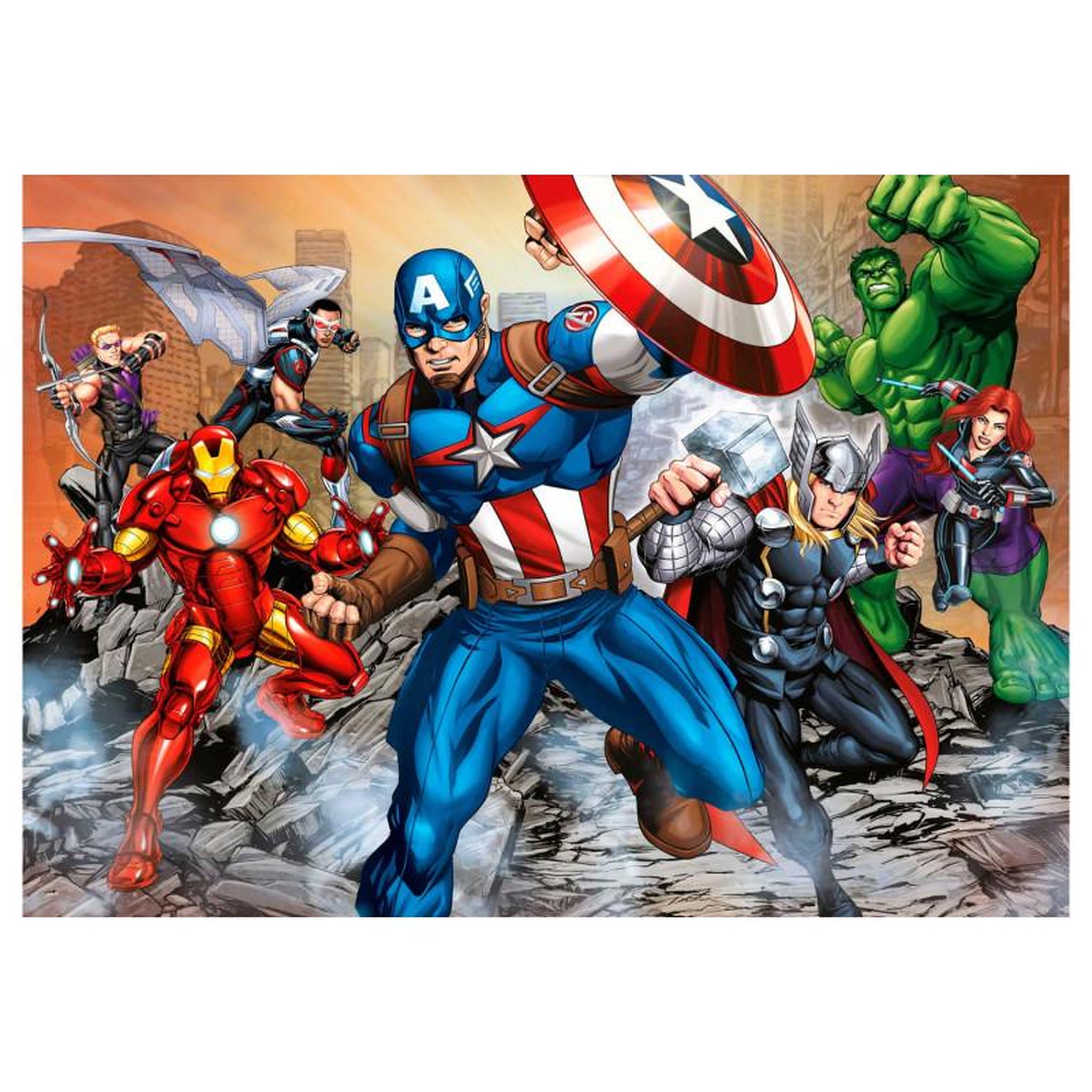 Voir la diapositive 3 : CLEMENTONI Clementoni Puzzle The Avengers 4 en 1