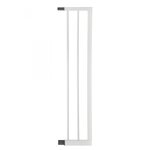 GEUTHER Barrière de porte à pression Easylock Plus en métal - Ajustable de 96,5 à 104,5 cm - Couleur blanche