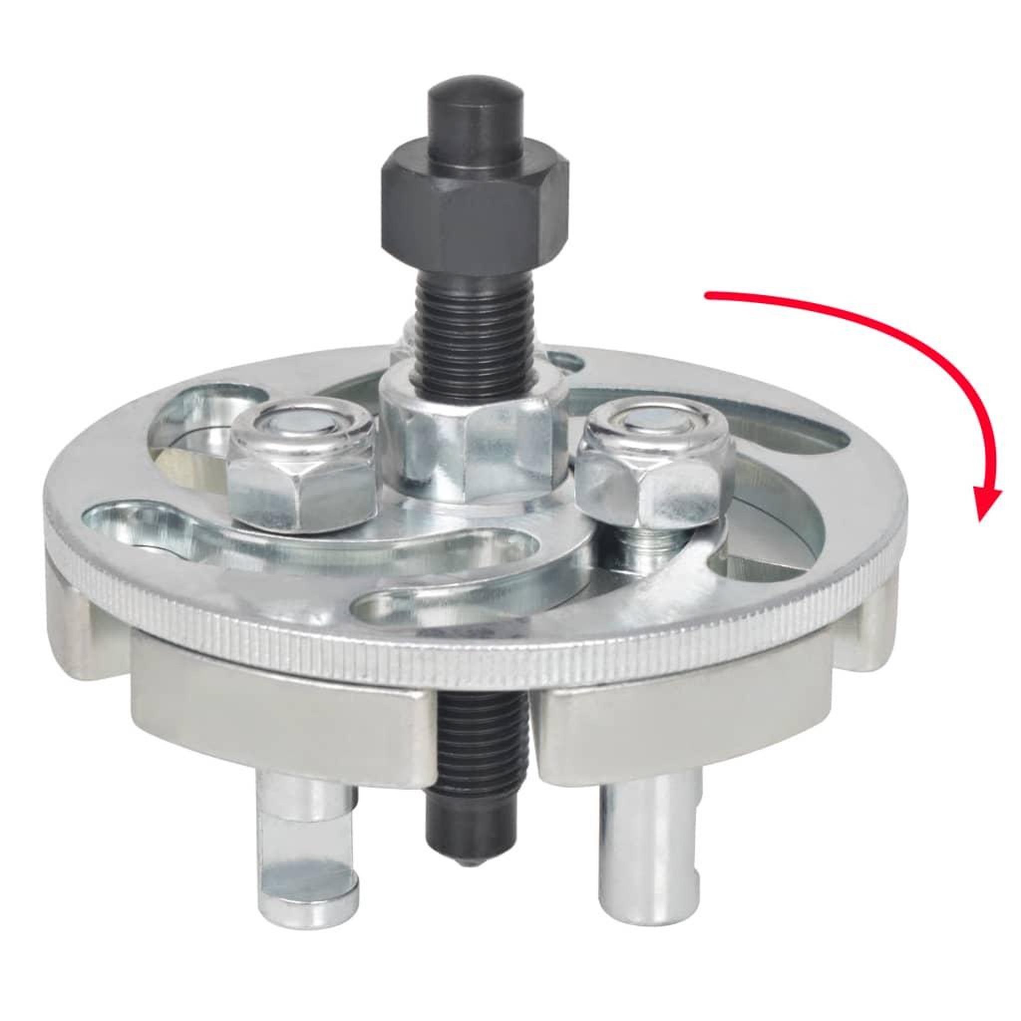 Voir la diapositive 3 : VIDAXL Extracteur de poulie de la distribution reglable 42-82 mm