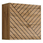 Paris Prix Bloc Mural Design  Switch Lamel  60cm Naturel Rainuré