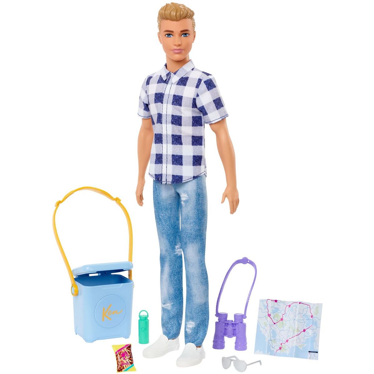 BARBIE Poupée Ken camping