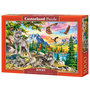 Voir la diapositive 2 : Castorland Puzzle 1000 pièces : Famille de loups et aigles