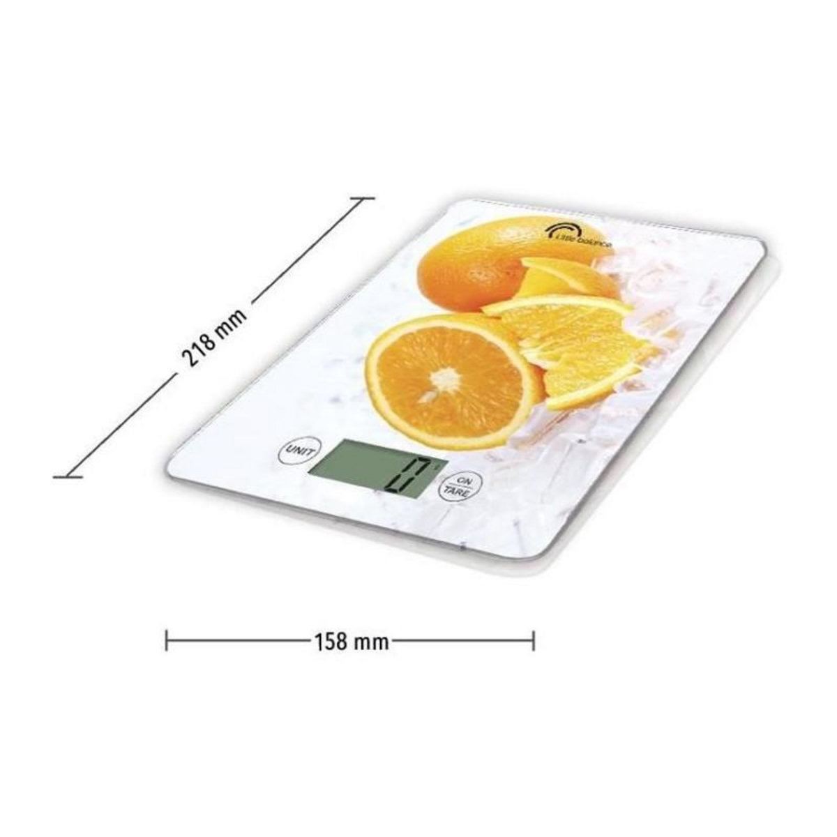 LITTLE BALANCE Balance de cuisine électronique 5kg - 1g - 8090