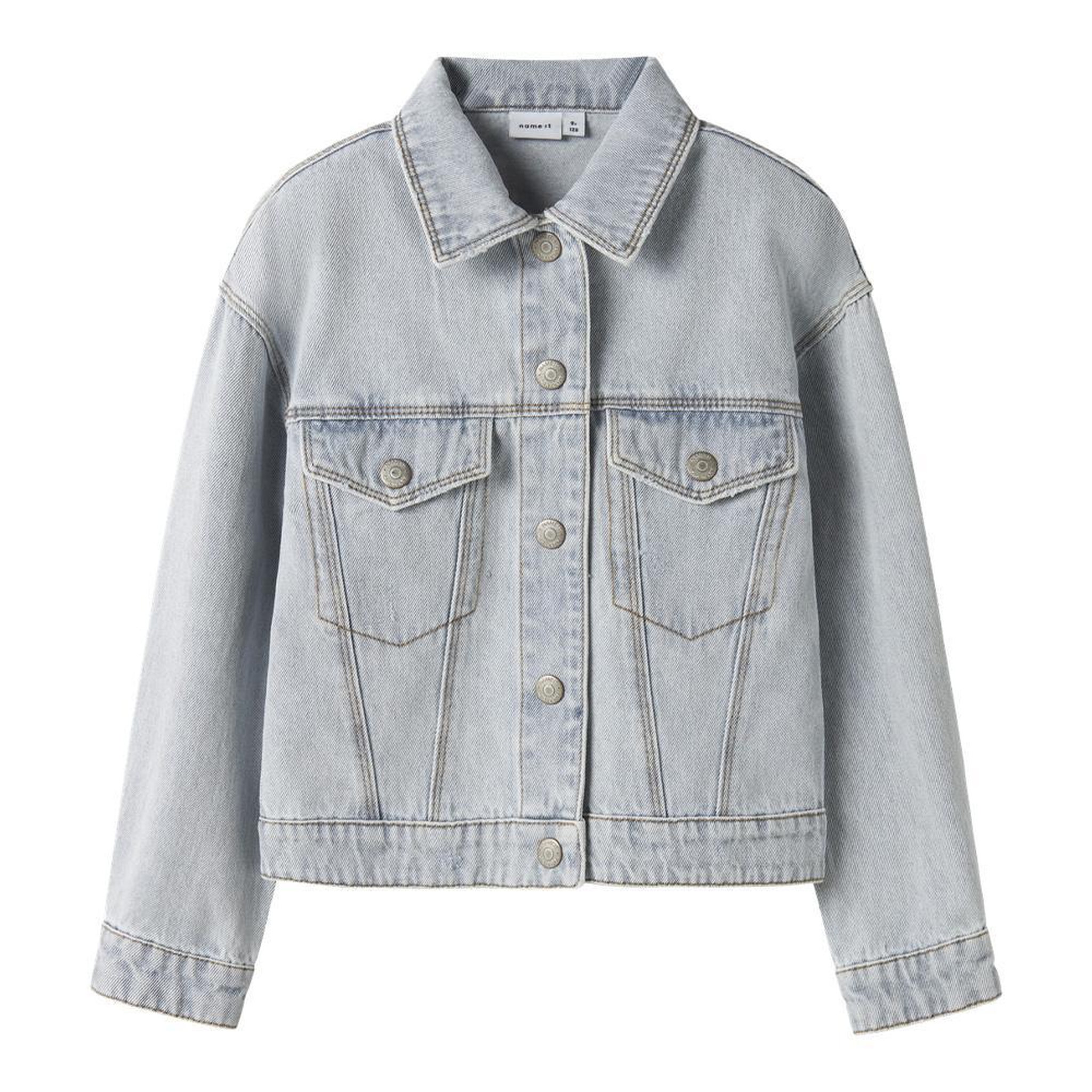 Voir la diapositive 1 : NAME IT Veste en Jean Bleu Fille Name It Mila