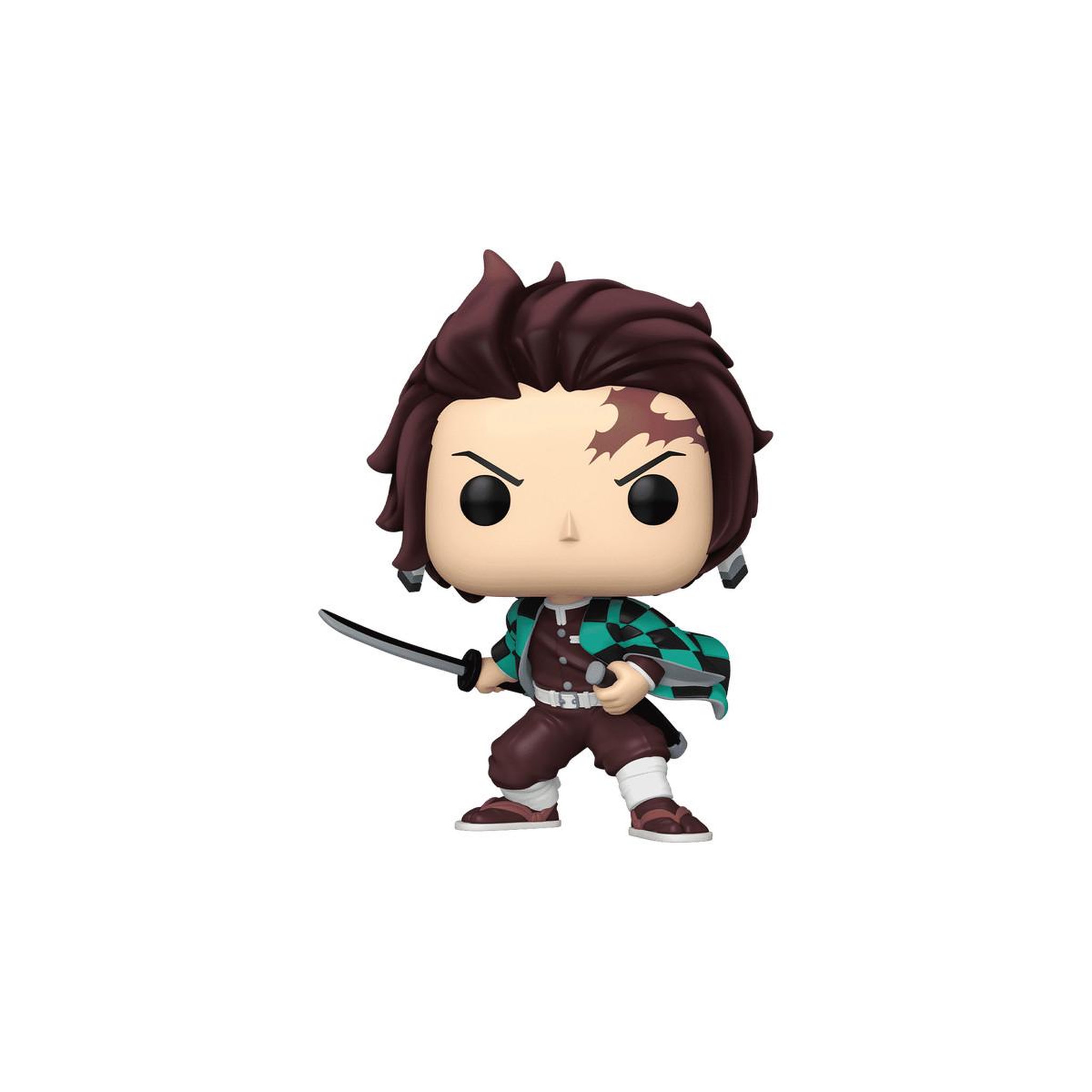 Voir la diapositive 2 : Funko Figurine Funko Pop Jumbo Demon Slayer Tanjiro Kamado