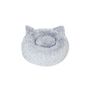 Voir la diapositive 2 : Idomya E. Coussin pour chat avec oreilles Diamètre 50cm gris