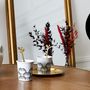 Voir la diapositive 5 : The Home Deco Factory Lot de 4 cuillères à café Feuille - Doré