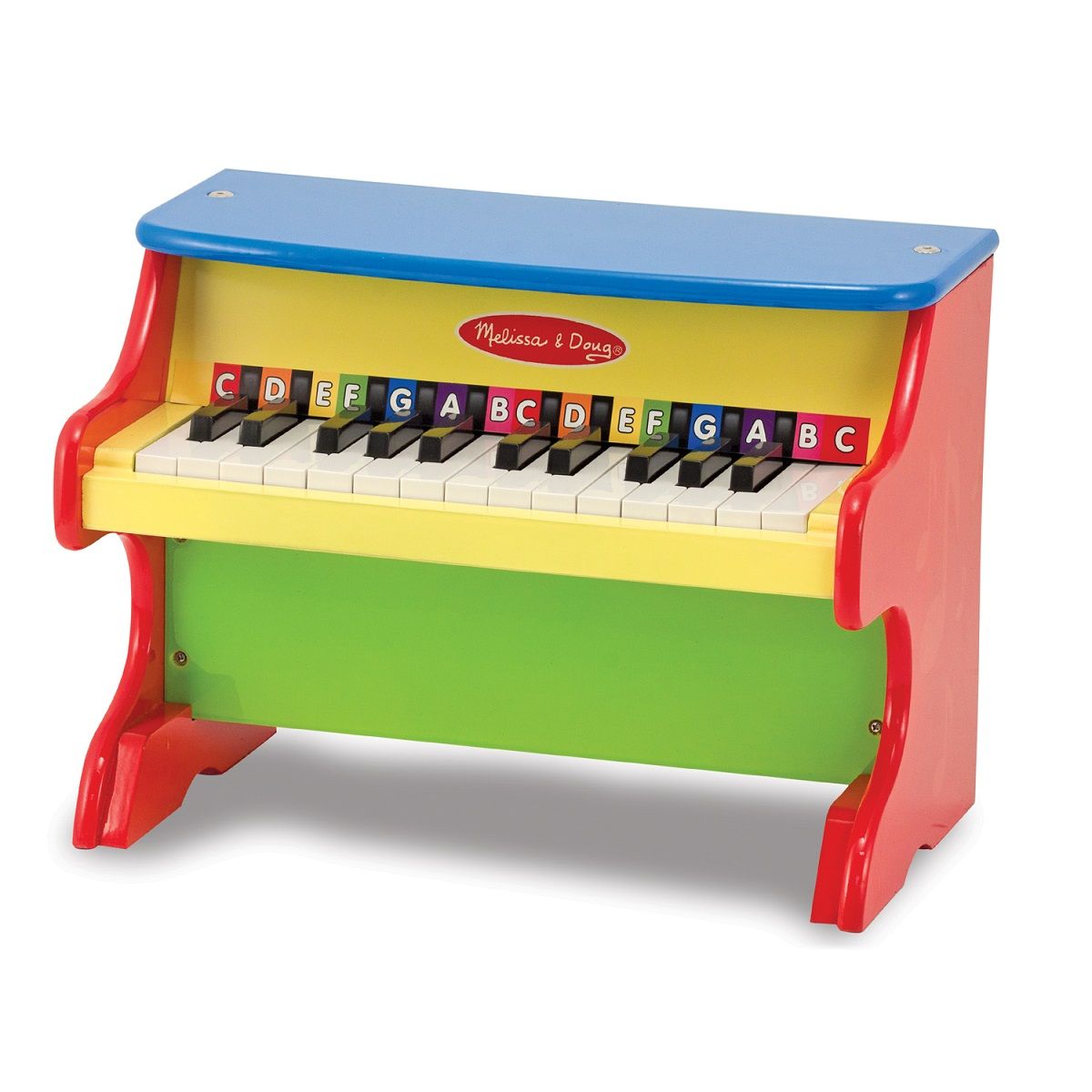 Melissa & Doug Piano d'apprentissage en bois