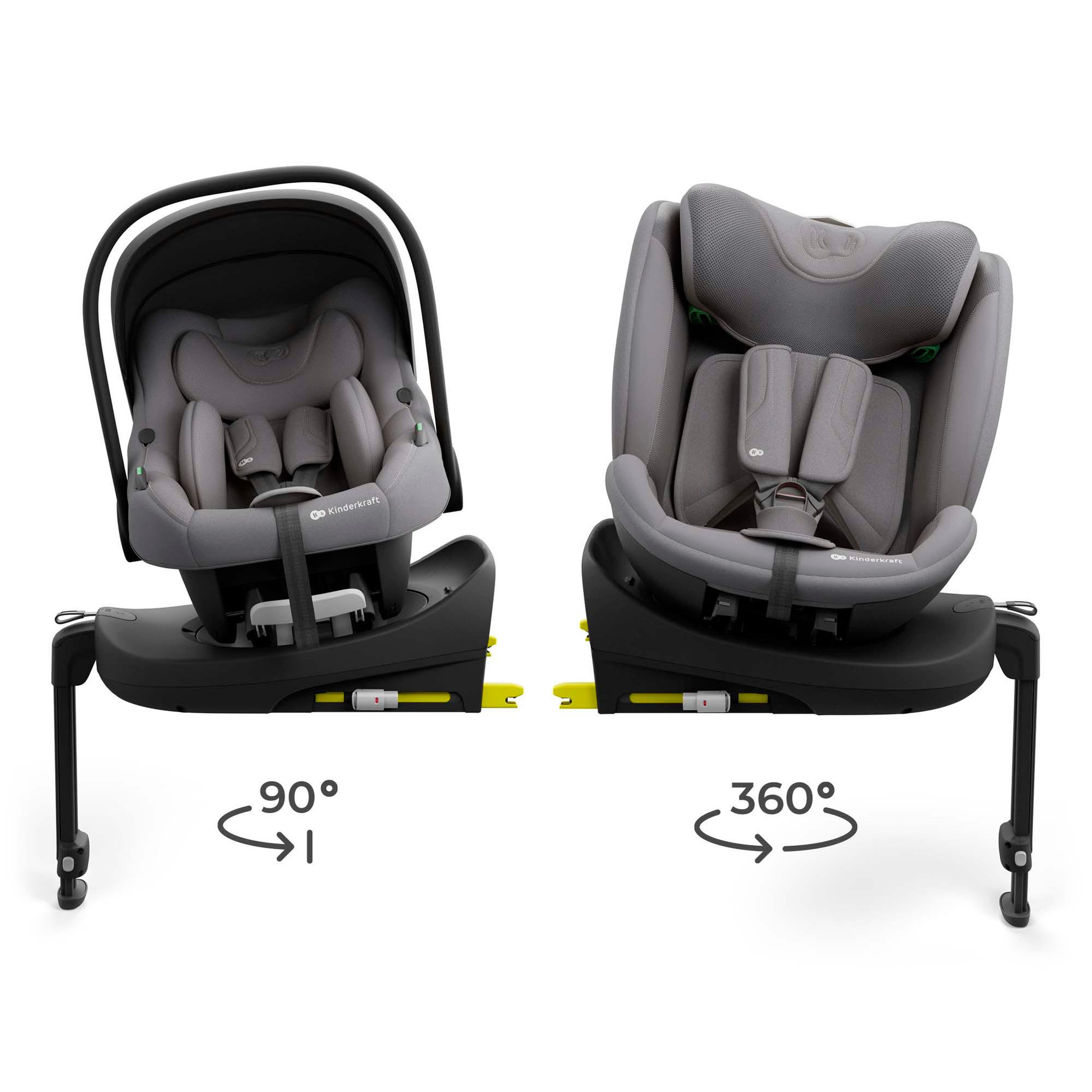 Voir la diapositive 3 : KINDERKRAFT Base isofix modulaire pour siège auto